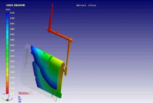 薄件2 充填結果 薄件2 充填結果